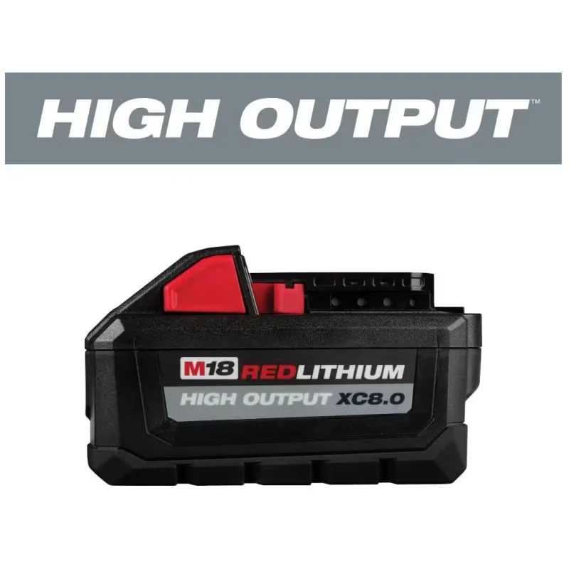 48-11-1880 Milwaukee M18 REDLITHIUM HIGH OUTPUT XC 8.0 AH Battery Pack