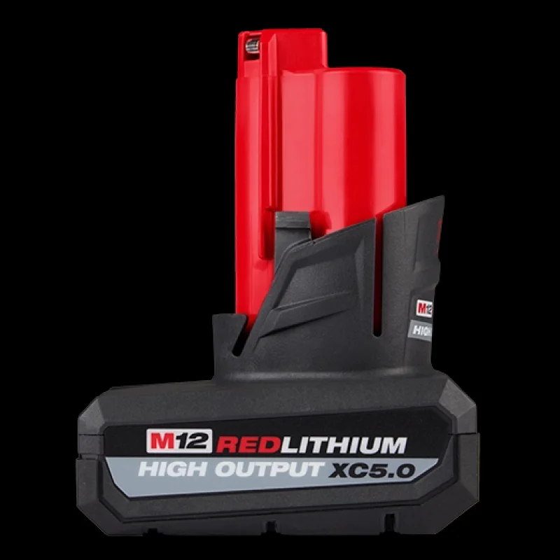 48-11-2450 Milwaukee M12 REDLITHIUM HIGHOUTPUT XC 5.0 AH Battery Pack
