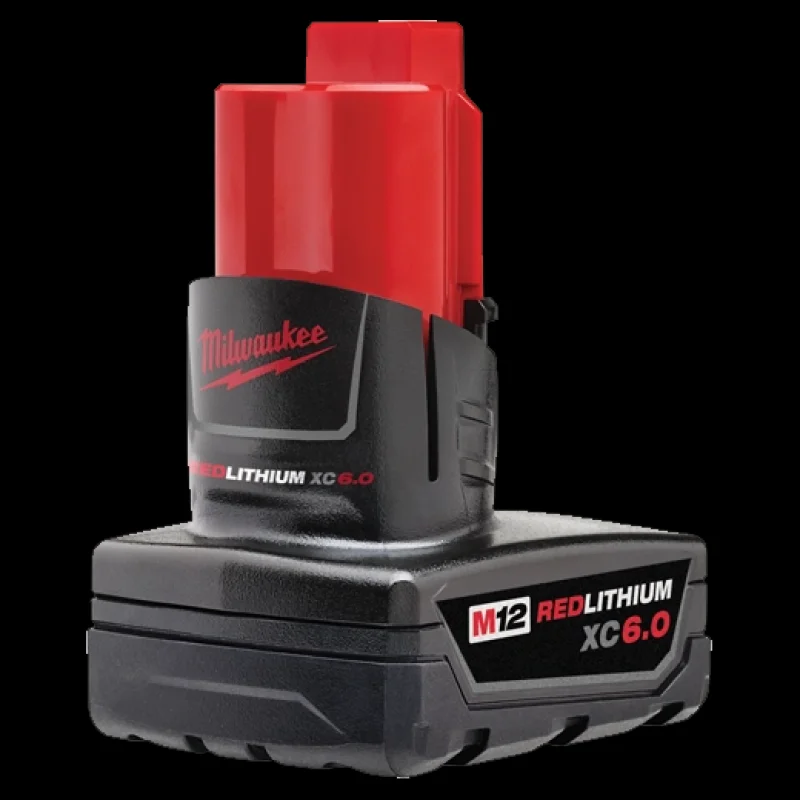 48-11-2460 Milwaukee M12 REDLITHIUM HIGH OUTPUT XC 6.0 AH Battery Pack