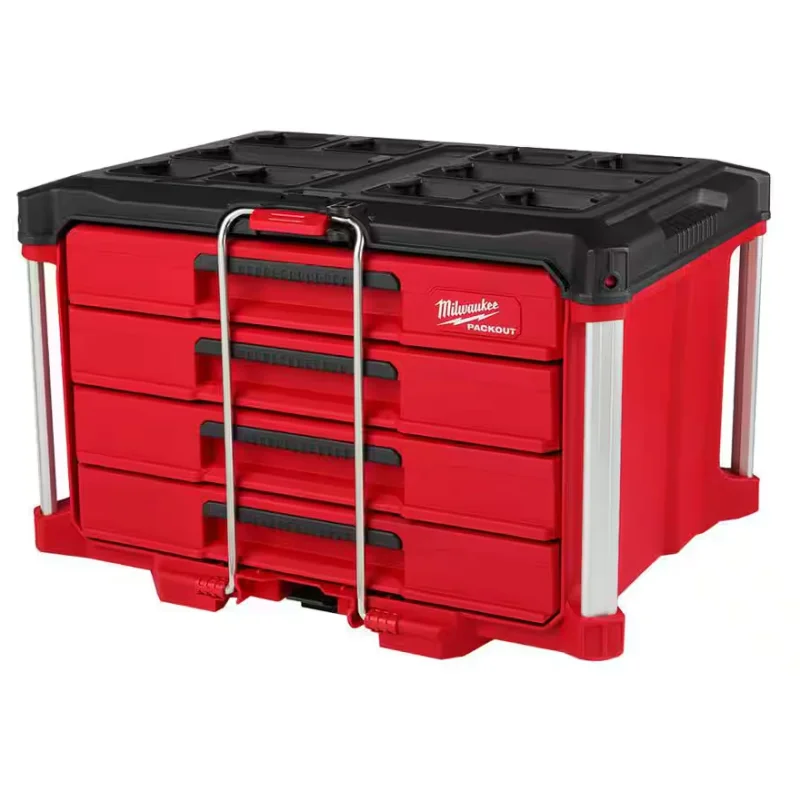 48-22-8444 Milwaukee PACKOUT 4-Drawer Tool Box w/Metal Corners