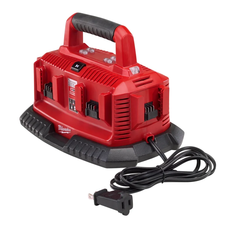 48-59-1806 Milwaukee M18 Six Port Sequential Rapid Battery Charger