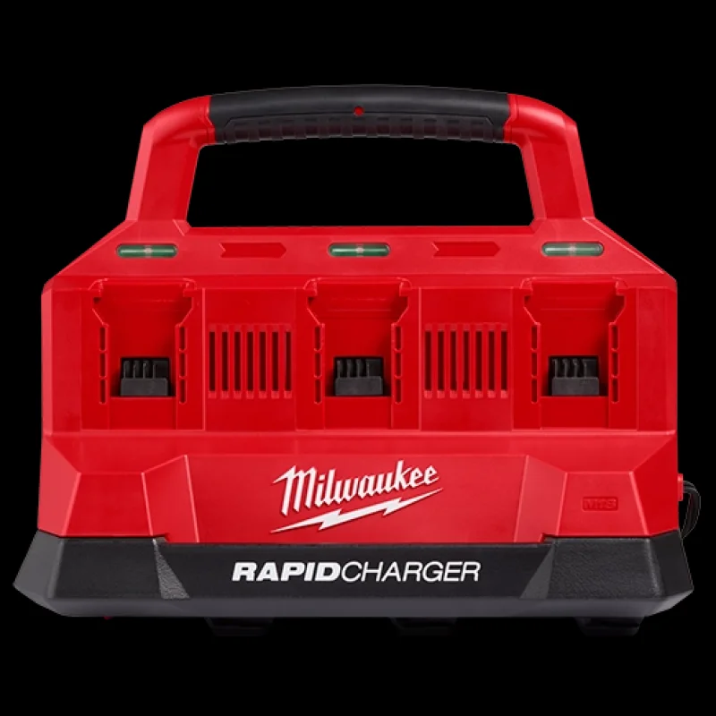 48-59-1809 Milwaukee M18 PACKOUT Six Bay Rapid Charger