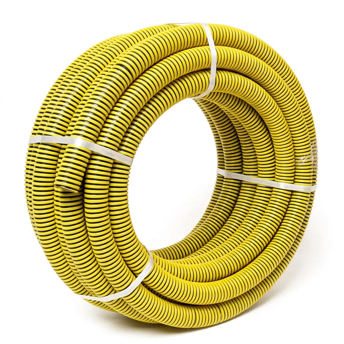 1-1/4 INCH YELLOW / BLACK SPRIAL EPDM SUCTION HOSE - 300 SERIES