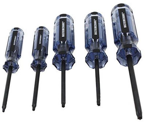 Master Mechanic Torx Screwdrivers 5-Piece Set