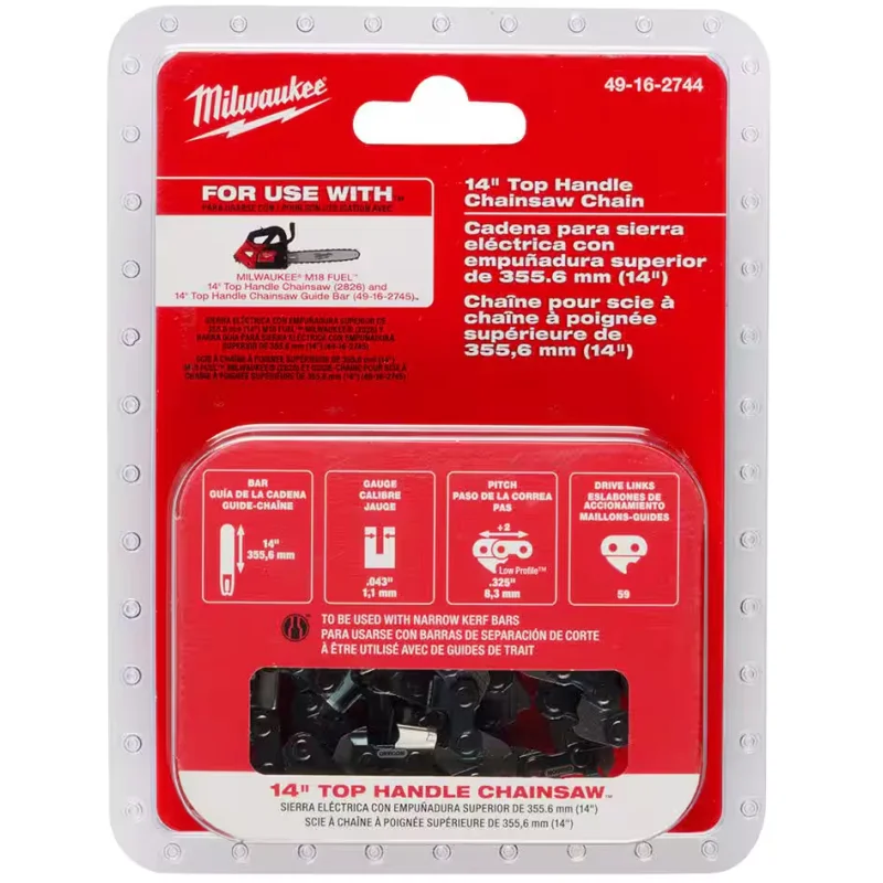 49-16-2744 Milwaukee 14″ Top Handle Chain Saw Chain