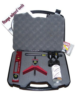 Flange Wizard Pipe Magician's Cases, 1/2 in - 1 7/16 in, Two Hole, 1 EA, #8905