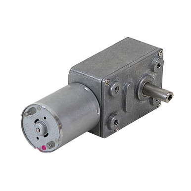 13 RPM 24 Volt DC Right Angle Gearmotor