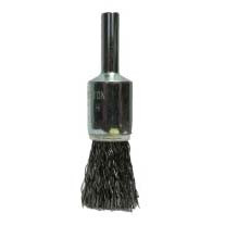 Advantage Crimped End Brush, 1/2" X 1/4", .010", Stainless Steel (10/Pkg)