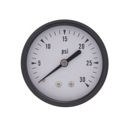 Weil McLain 510-218-045 2.5" Steam Pressure Gauge 0/30 PSI 1/4" Back Mount