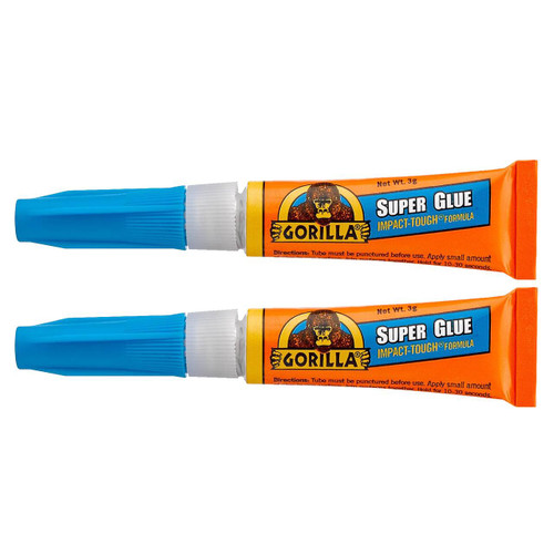 Gorilla Super Glue Impact-Tough, 2-Pack