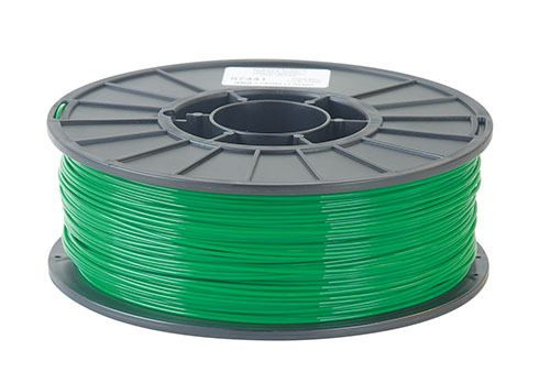 Toner ABS Filament, 1.75mm 2.2 lb. Spool, Light Green