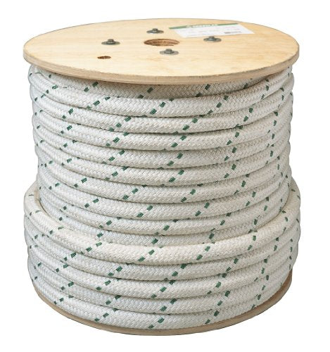 Greenlee 451 Double-Braided Composite Rope for Cable Pullers, 3/8-Inch by 600-Feet
