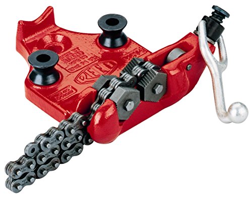REED CV5 Top-Screw Bench Chain Vise, 1/8 to 5-Inch Pipe Capacity