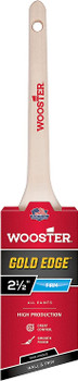 Wooster Genuine 2.5" Gold Edge Thin Angle Sash Paintbrush - 5234-2.5