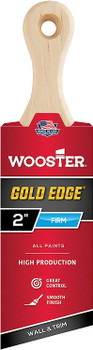 Wooster Genuine 2" Gold Edge Short Handle Angle Paintbrush - 5235-2