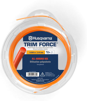 Husqvarna 0.95" x 140' TrimForce 1/2Lb Round Trimmer Line - 529337011