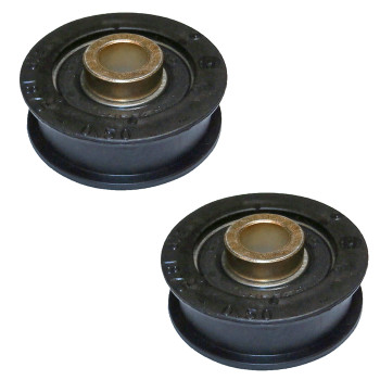 Husqvarna 2 Pack Of Genuine OEM Replacement Idler Pulleys - 532166043-2PK