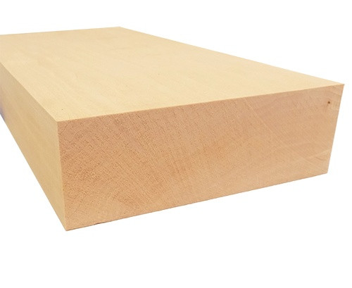 Bud Nosen Basswood Block, 2" x 6" x 12", 1/pkg.