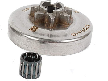 Husqvarna Genuine OEM Clutch Drum for 455 Rancher Chain Saw - 537291604