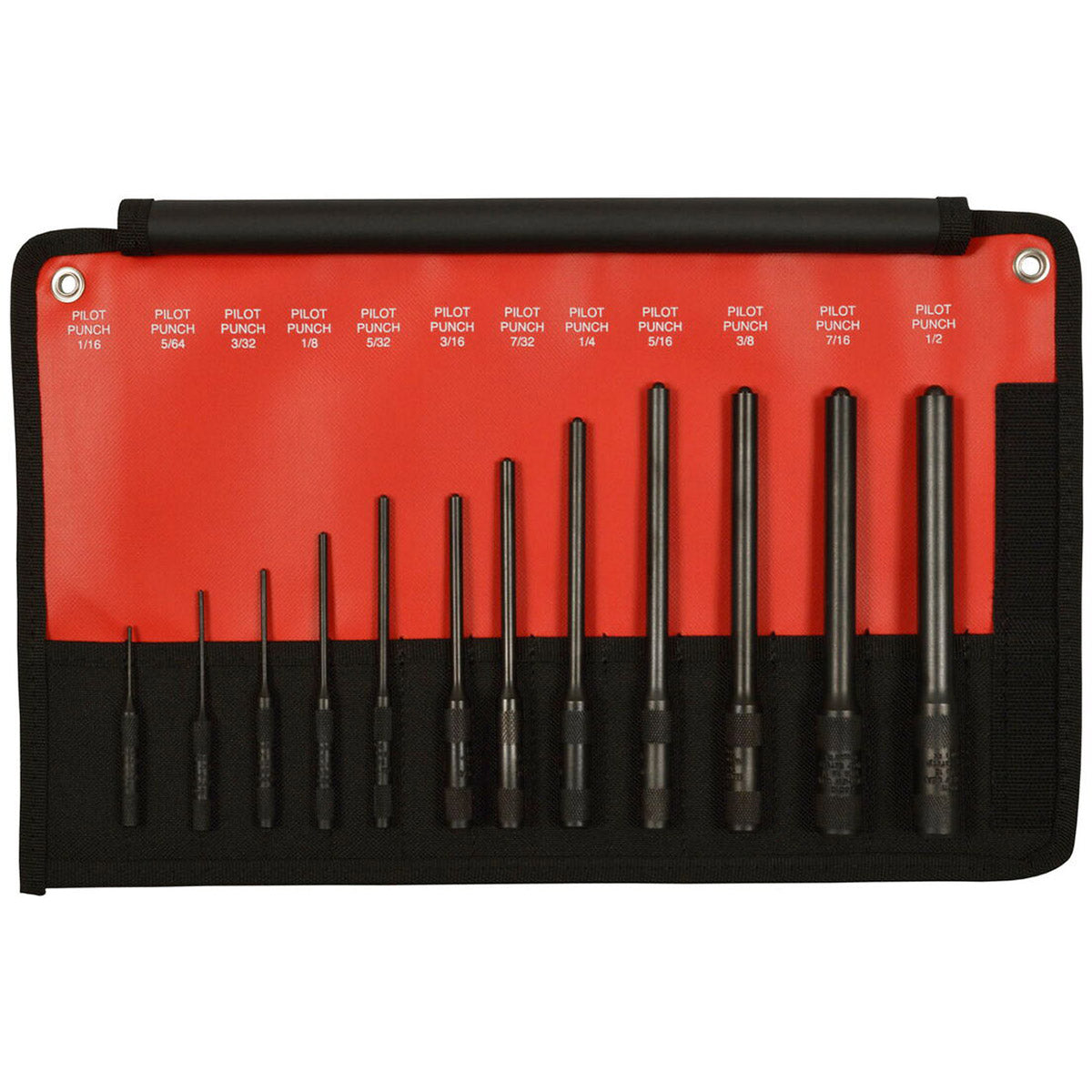 MAYHEW PILOT ROLL PIN PUNCH SET -12 PIECE