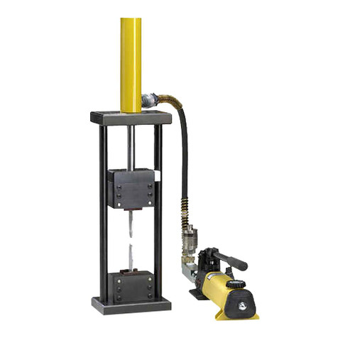 Fischer Tensile Tester with Hand Pump and Digital Gauge