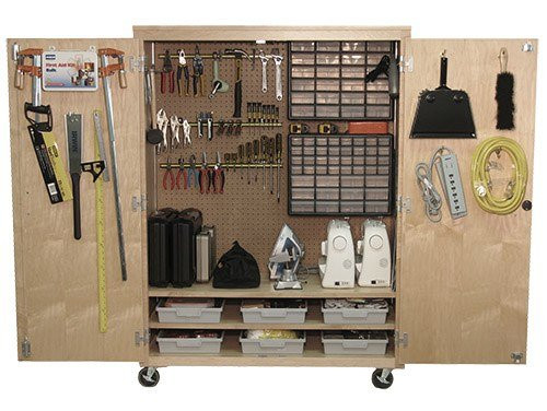 Midwest Makerspace Tool Cabinet with Tools