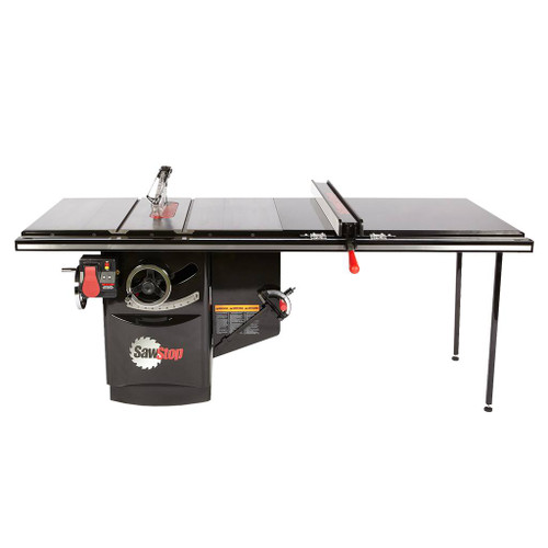 SawStop 10" Industrial Cabinet Saw, 52" Industrial T-Glide Fence, 3 HP, 1 PH, 230V