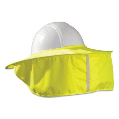 OccuNomix Hard Hat Shades, Cotton/Polyester with Wire Spring, Yellow, 1/EA, #899HVYS