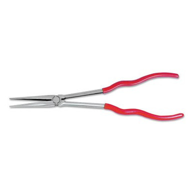 Stanley Products Long Reach Needle Nose Pliers, Forged Alloy Steel, 11 9/16 in, 1/EA, #J240G