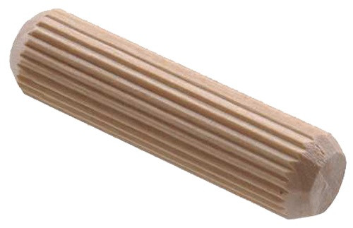 Dowl-It Fluted Dowel Pins, 3/8" x 2", 100/pkg.