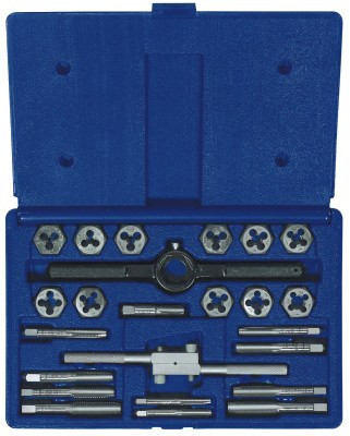 Irwin Hanson° 24-pc Fractional Tap & Hex Die Set, #IR-24614 (Qty. 1)