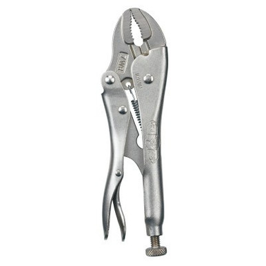 Irwin Locking Pliers, Curved Jaw Opens to 1 5/8", 7" L, #IR-702L3 (5/Pkg)