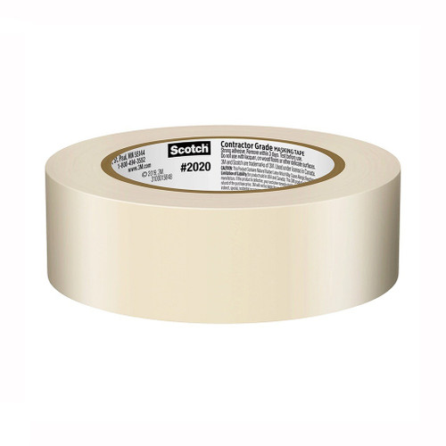 Scotch Contractor Grade Masking Tape, 1-1/2" x 60 yd.