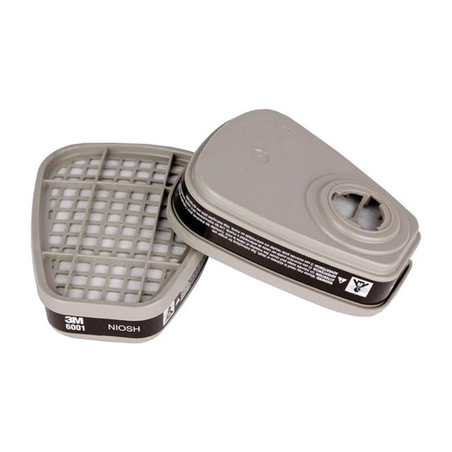 3M 6001 Organic Vapor Cartridge, 2-Pack