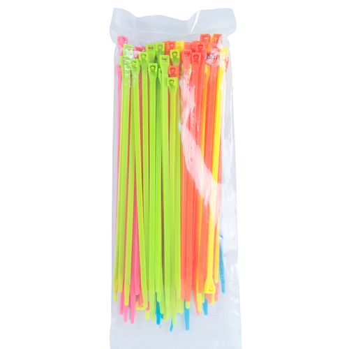8" Neon Cable Ties (100 pack)