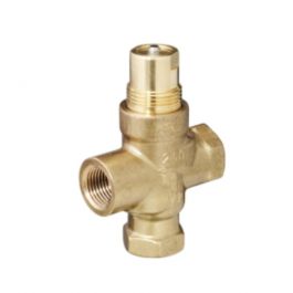 Siemens Building Technology 599-02067B 1/2" 3-Way Mixing Bronze Valve Body 1.6Cv