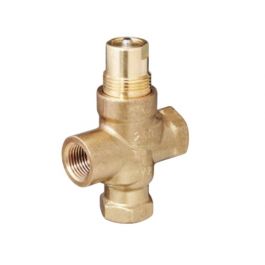 Siemens 599-02074 1/2" 3-Way Mixing Linear Control Valve 1Cv