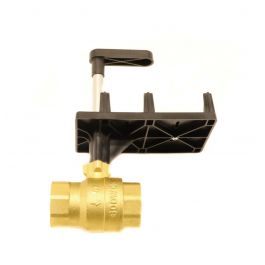 Siemens 599-10321 2-Way 1-1/4" Ball Valve 100Cv Chrome Plated