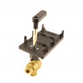 Siemens 599-10355 1/2" 3-Way Ball Valve Body 4Cv