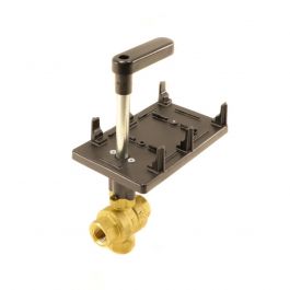 Siemens 599-10357 1/2" 3-Way Ball Valve 10Cv