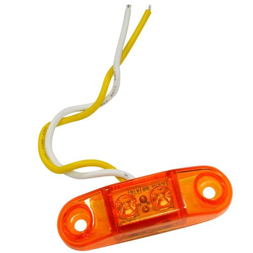Amber Slimline Clearance and Side Marker Light