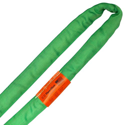 Roundsling for Lifting, Green, 3 Ft.