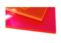 Midland Acrylic Sheet, 1/4" x 12" x 24", Orange