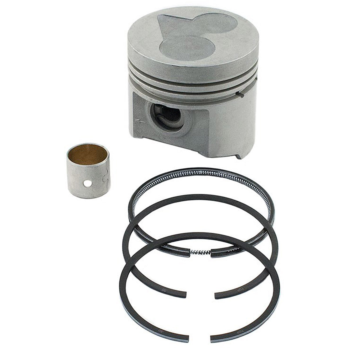 TISCO Piston & Rings - .50mm Oversized for Kubota, 19077-21780