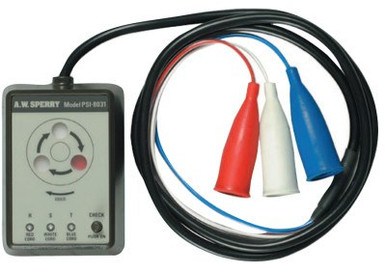 Sperry Instruments Phase Sequence & Open Phase Indicators, 600 VAC, 1/EA, #PSI8031