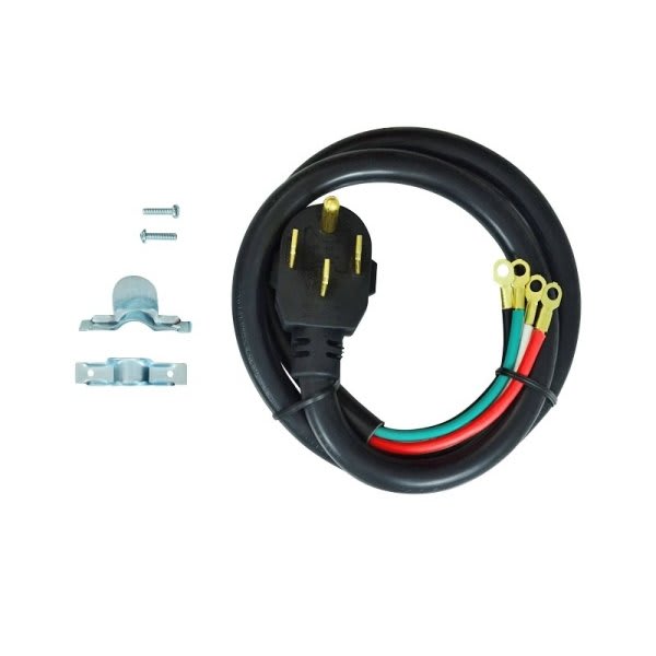 GE Replacement 4ft 4-Wire 40amp Power Cord For Range, Part#wx09x10035
