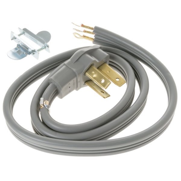 GE Replacement 4ft 3-Wire 40amp Power Cord For Range, Part#203398890