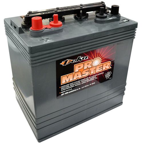 Deka Golf Cart Battery, 8 Volt/165 CCA