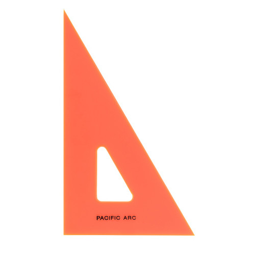 Pacific Arc Professional Fluorescent F-Series Triangle, 10" 30/60/90