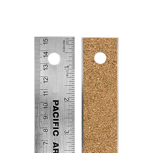 Pacific Arc M-Series Stainless Steel Ruler, 18"